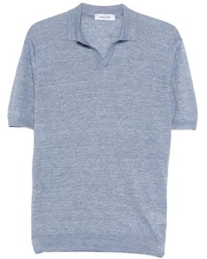 Gran Sasso V-Neck T-Shirt - Blue