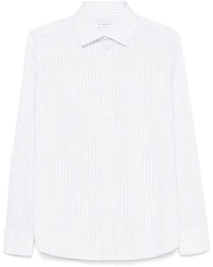 Manuel Ritz Camicia A Righe - Bianco