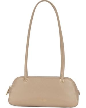 Kate Spade Grace Zip-Top Shoulder Bag - Natural