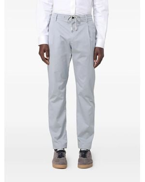 Eleventy Drawstring Pleated Trousers - Grey
