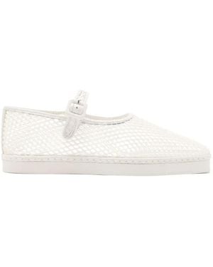 Loeffler Randall Rita Ballet Flats - White