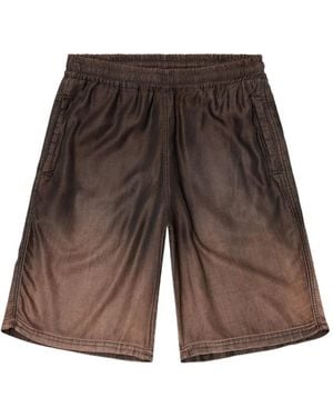 DIESEL Bermuda À Effet Dégradé - Brown