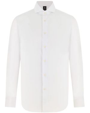 BOGGI Camisa con cuello - Blanco