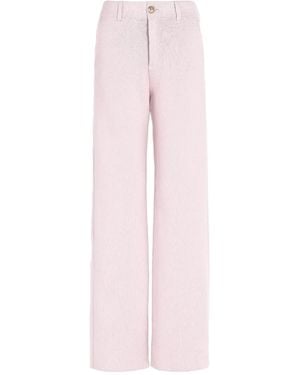Barrie Chunky Trousers - Pink