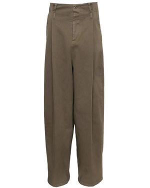 N°21 Pleated Pants - Green