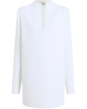 KHAITE Crepe Dress - White