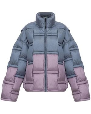 RAXXY Two-Toned Puffer Jacket - Blue