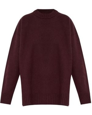 Jil Sander Crew-neck Sweater - パープル