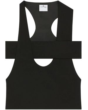 Courreges Infinity タンクトップ - ブラック