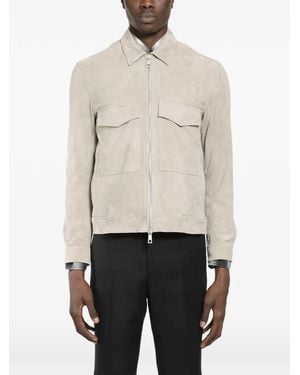 Giorgio Brato Shirt-Collar Jacket - Natural