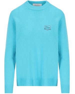 Giada Benincasa Maglione Heartbeat - Blu