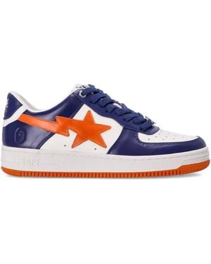 A Bathing Ape Bape Sta 3 M2 Star Low-Top Trainers - Blue