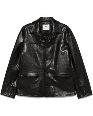 Marine Serre Giacca Con Monogramma - Nero