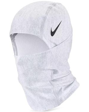 Nike Pro Hyperwarm Logo Hood - White