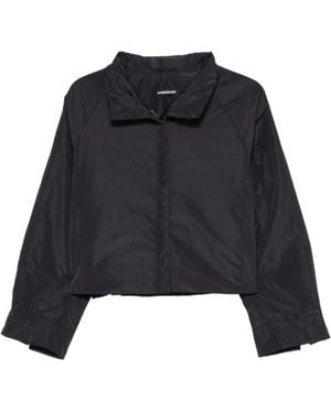 Susanne Bommer Padded Raglan-Sleeve Jacket - Black