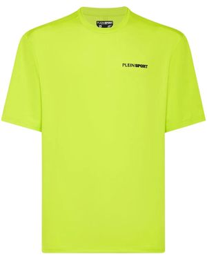 Philipp Plein マイクロリブ Tシャツ - グリーン