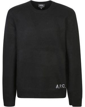 A.P.C. Edward Pullover - Schwarz