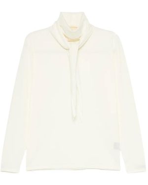 Rainmaker High-Neck T-Shirt - White
