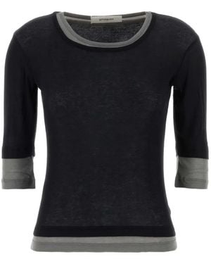 GIMAGUAS Gemma Layered-Effect T-Shirt - Black