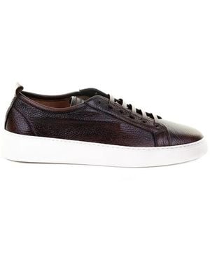 Neil Barrett Leather Trainers - White