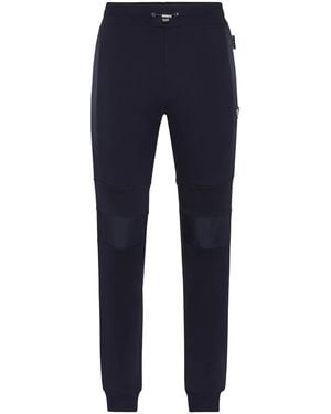 Philipp Plein Iconic Plein Track Trousers - Blue
