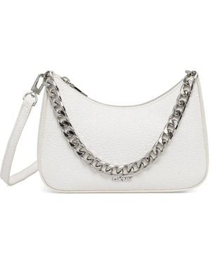 DKNY Chain Crossbody Bag - White