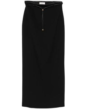 Agnona ドローストリング スカート - ブラック