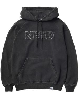 Neighborhood Logo Hoodie - Grey