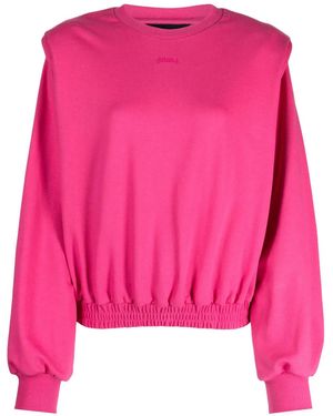 Juun.J Maglione Con Ricamo - Rosa