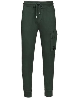 C.P. Company Lens-Detail Track Trousers - Green