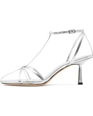 STUDIO AMELIA Aviary Strappy Sandals - White