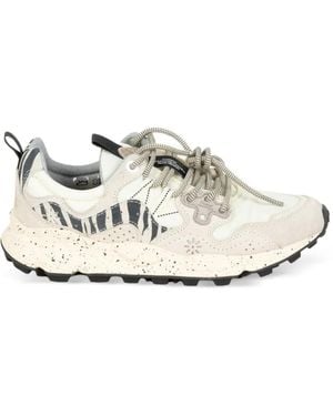 Flower Mountain Yamano 3 アニマルプリント スニーカー - ホワイト