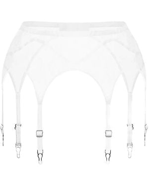 Zhilyova Tara Garter Belt - White
