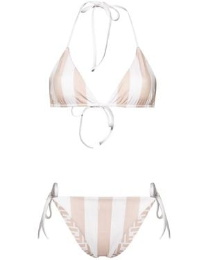 Fendi Wendbarer Bikini - Weiß