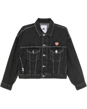 Chocoolate Giacca Con Applicazione Logo - Nero