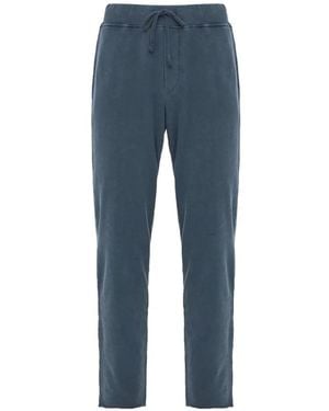 Dirty Laundry Raw-Cut Track Trousers - Blue