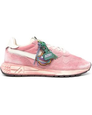 Autry Reelwind Super Vintage Sneakers - Pink