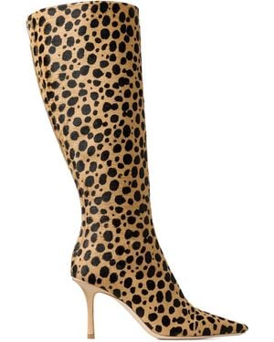 Jimmy Choo 85Mm X Conner Ives Gloria Knee-High Boots - Natural