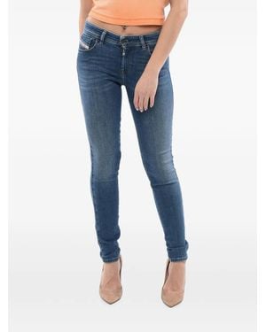 DIESEL Slandy Super Skinny-Fit Jeans - Blue