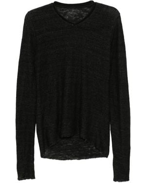 Ma+ Long Sleeve Tight T-Shirt - Black