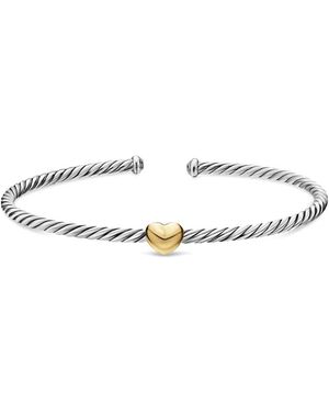 David Yurman Sterling Flex Bracelet - White