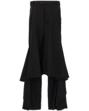 Balenciaga 'Deconstructed Godet' Skirt - Black