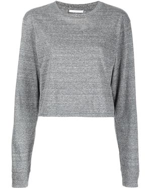 John Elliott クロップド Tシャツ - グレー