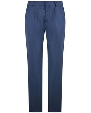 Roberto Cavalli Pleated Trousers - Blue