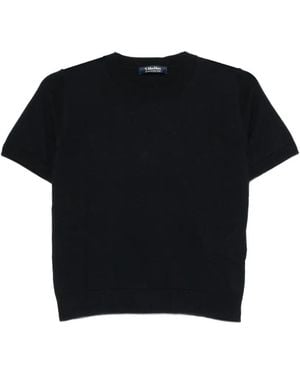 Max Mara Cashmere, Cotton And Silk Yarn Sweater - Black