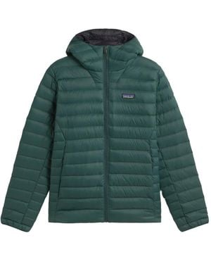 Patagonia Hooded Down Jacket - Green