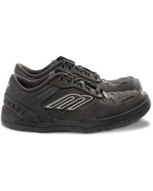 Balenciaga Hamptons Logo Sneakers - Black