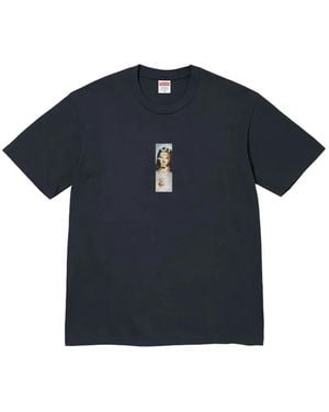 Supreme Prayer Card Box Logo T-Shirt - Blue