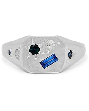 Seb Brown Difficult Ring - Blue