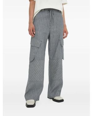 Day Birger et Mikkelsen Fred Pinstripe Trousers - Grey
